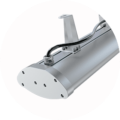 Ceiling-mounted led high bay linear lighting