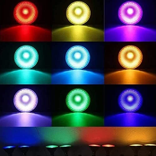 RGB PAR38 LED Floodlight bulb color