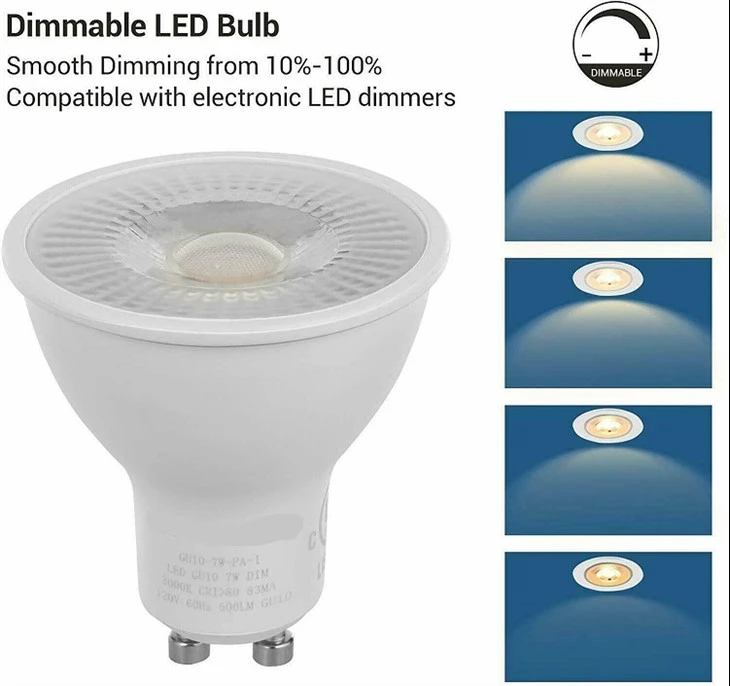 Lampadina LED GU10 dimmerabile