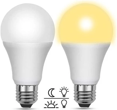 Lampadina crepuscolare a LED per esterni