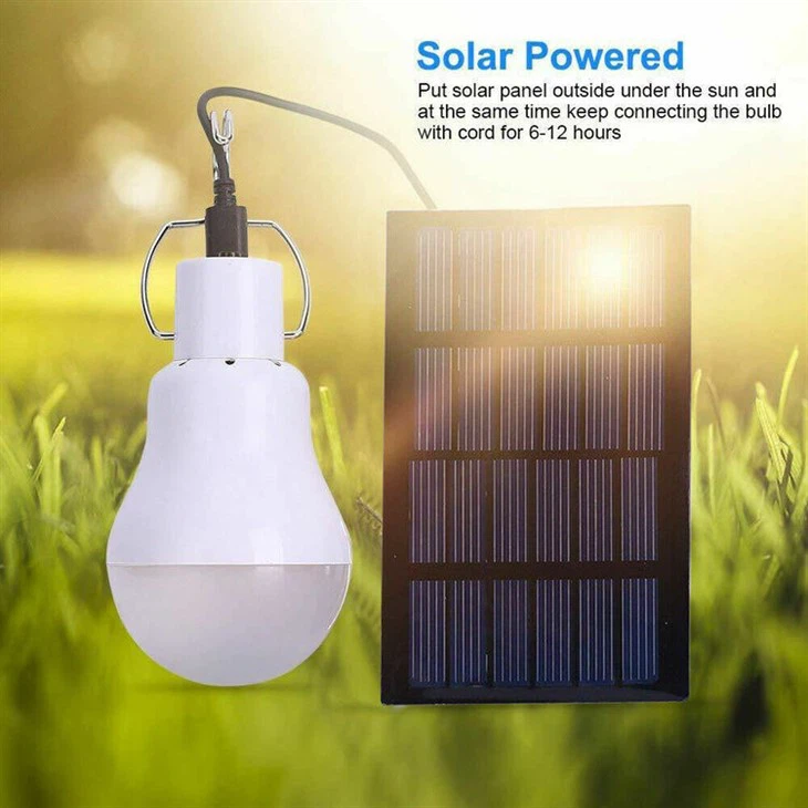 Lampadina a LED ad energia solare