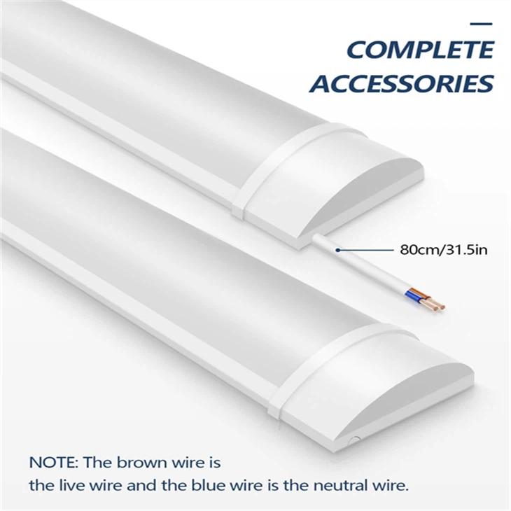 60W LED Batten Light, 230 V Ac Batten Twin Batten, 2 Lamp factory