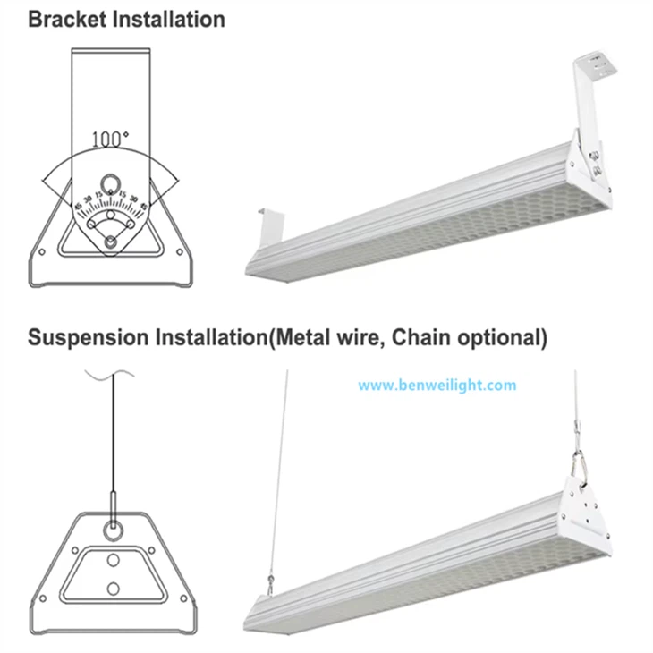 Anti-Glare Aluminum LED Badminton Gym Light high quality