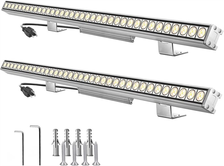 Barra luci esterne a LED per rondella da parete