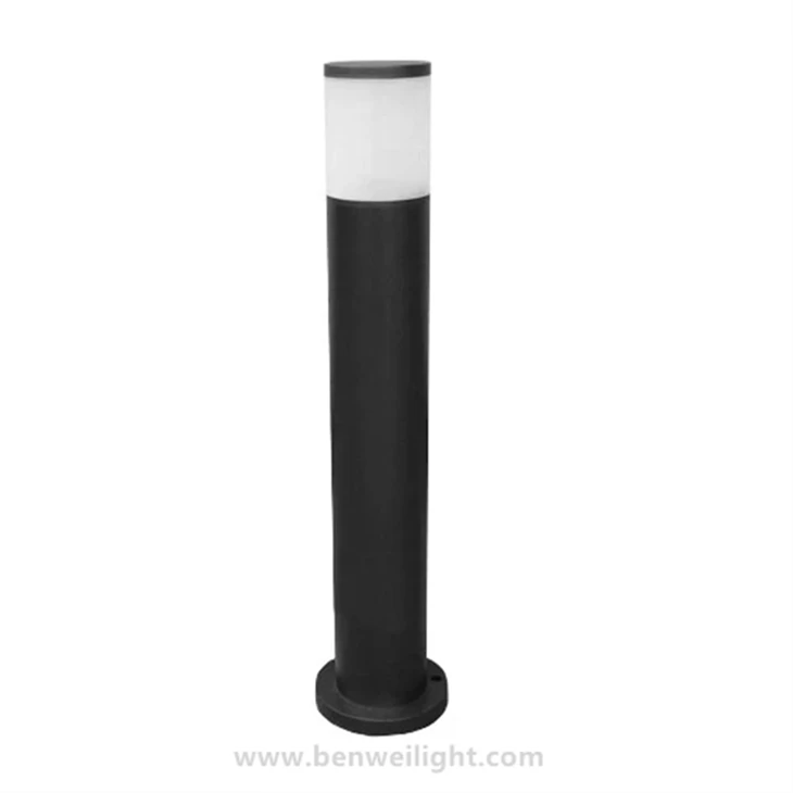 Luci a colonna da esterno a LED con lampadine E27 sostituibili, adatte per vialetti da giardino e illuminazione paesaggistica
