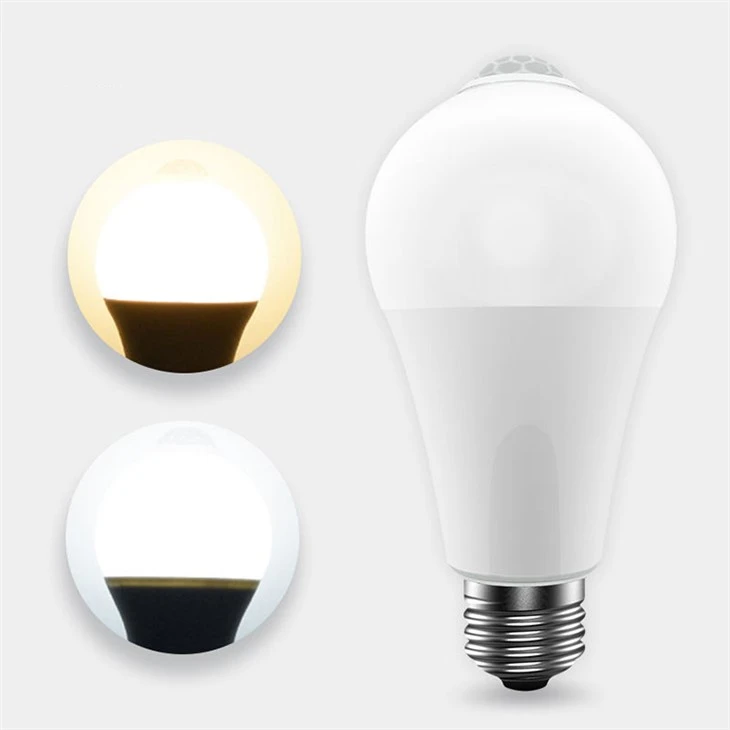 Lampadina LED con sensore di movimento PIR