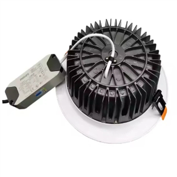 white downlights