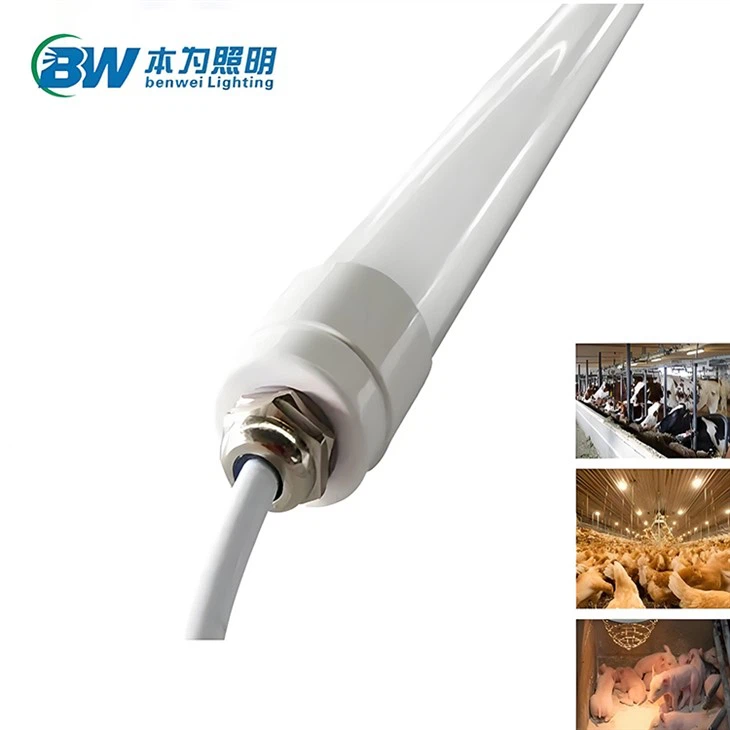 Tubo LED per pollame, impermeabile, dimmerabile