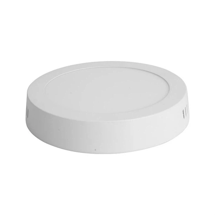 Lampada da pannello rotonda a montaggio superficiale 3CCT regolabile