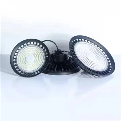 Luce da negozio a LED ad alta baia UFO da 100 W, impermeabile IP65 e luce da negozio a LED ad alta baia IK08