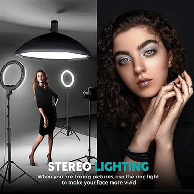 Luce ad anello da 10 pollici/26 cm