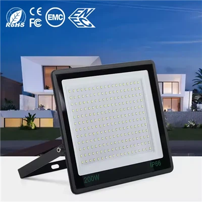 Luce di inondazione per esterni a LED da 300 W, luci di sicurezza ultra luminose da 27000 LM