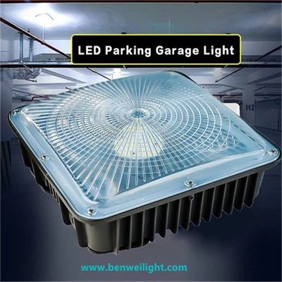 Lampada a LED per stazione di servizio con tettoia impermeabile 100W, lampada da garage per esterni ad alta baia