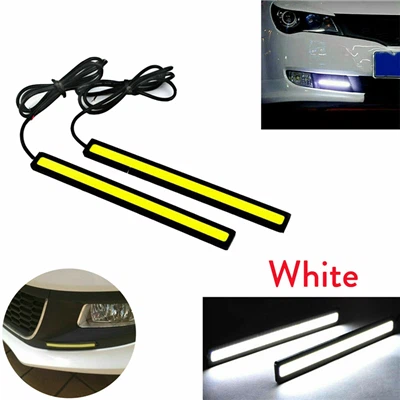 Striscia di luci di marcia diurna automatica COB - 12V impermeabile