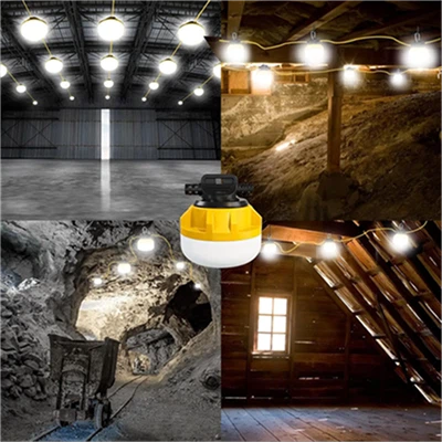 Stringa luminosa a LED da costruzione 100FT, 130W 16000Lm LED di grado industriale
