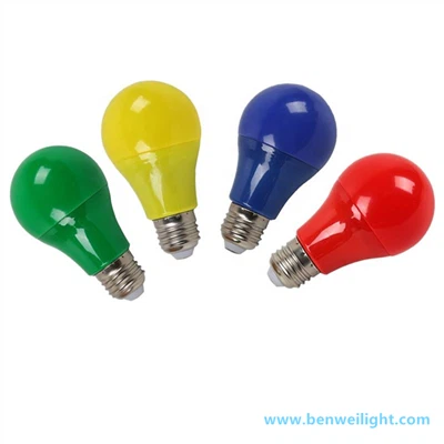 Set di prese per illuminazione natalizia con luci natalizie a LED|Lampadine a filamento multicolore-colore: rosso, verde, blu, giallo e arancione.