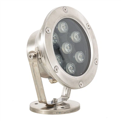 Faretto sommergibile impermeabile LED IP68, lampada paesaggistica con cambio 12V