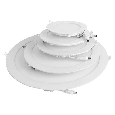 Pannello LED da incasso a soffitto rotondo da 12 W 6- pollici