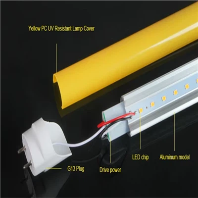 Compatibile con alimentatore elettronico per tubi LED gialli UV T8 3F