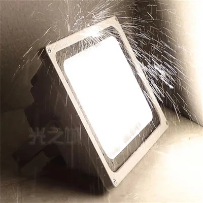 Luce di inondazione a LED da giardino per esterni impermeabile, luce super brillante per portico o cortile