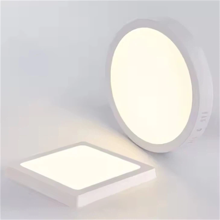 Pannello luminoso rotondo a LED da superficie 12W