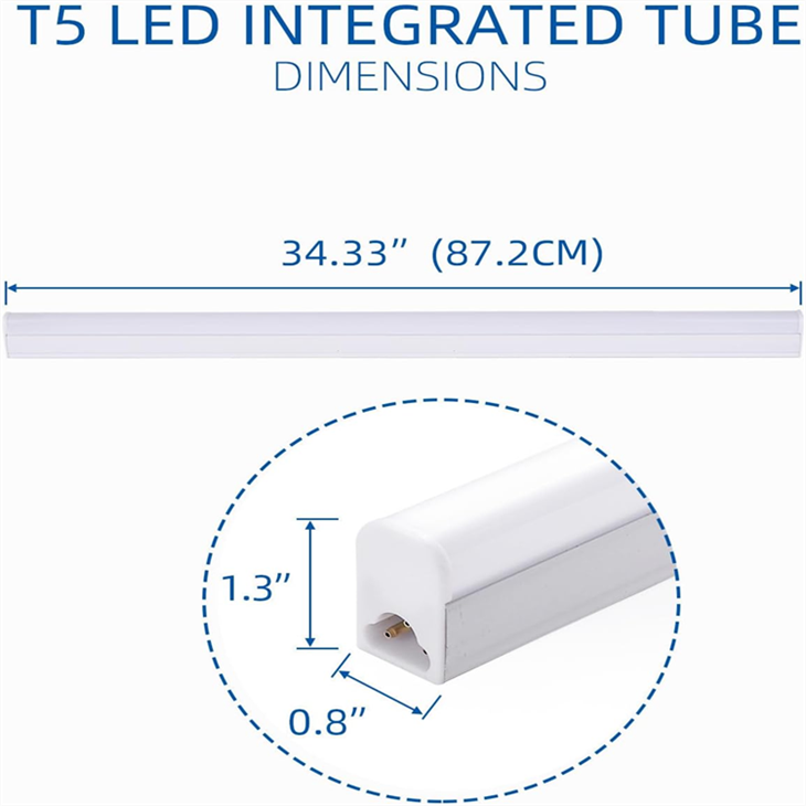The GR-T5 Linkable LED Tube Light Is Available in 1ft, 2ft, 3ft, 4ft, And 5ft Lengths, Designed For Easy Connection To Meet Various Lighting Needs. suppliers